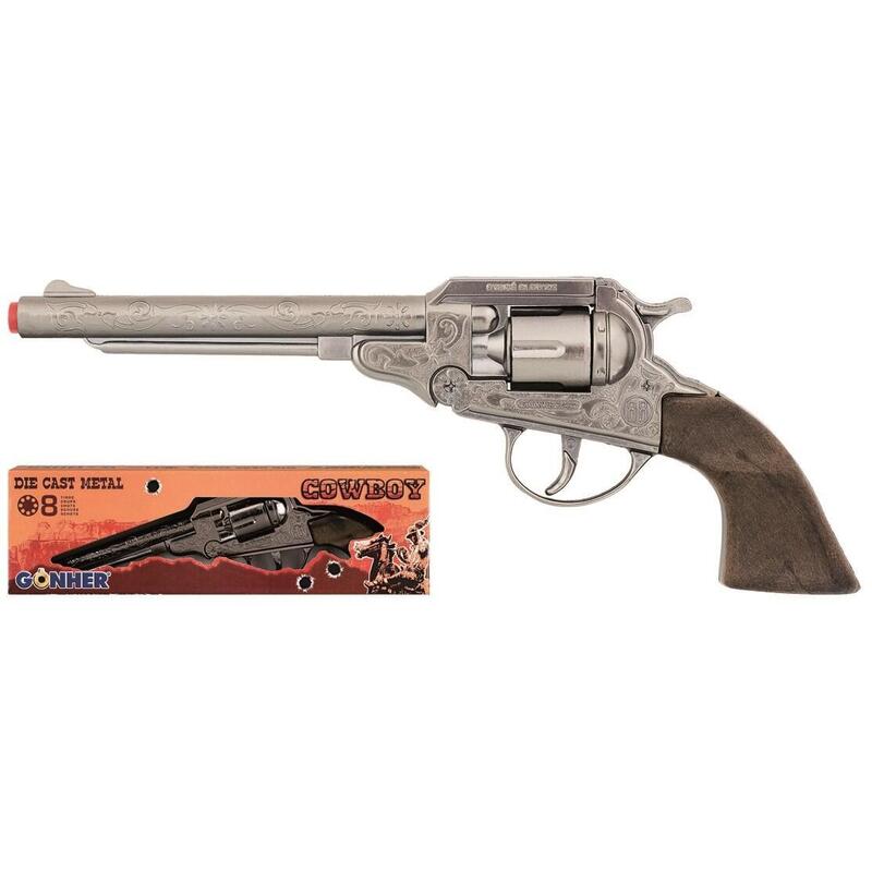 Pulio Gonher 88/0 Metal  Cowboy Revolver 8 Round