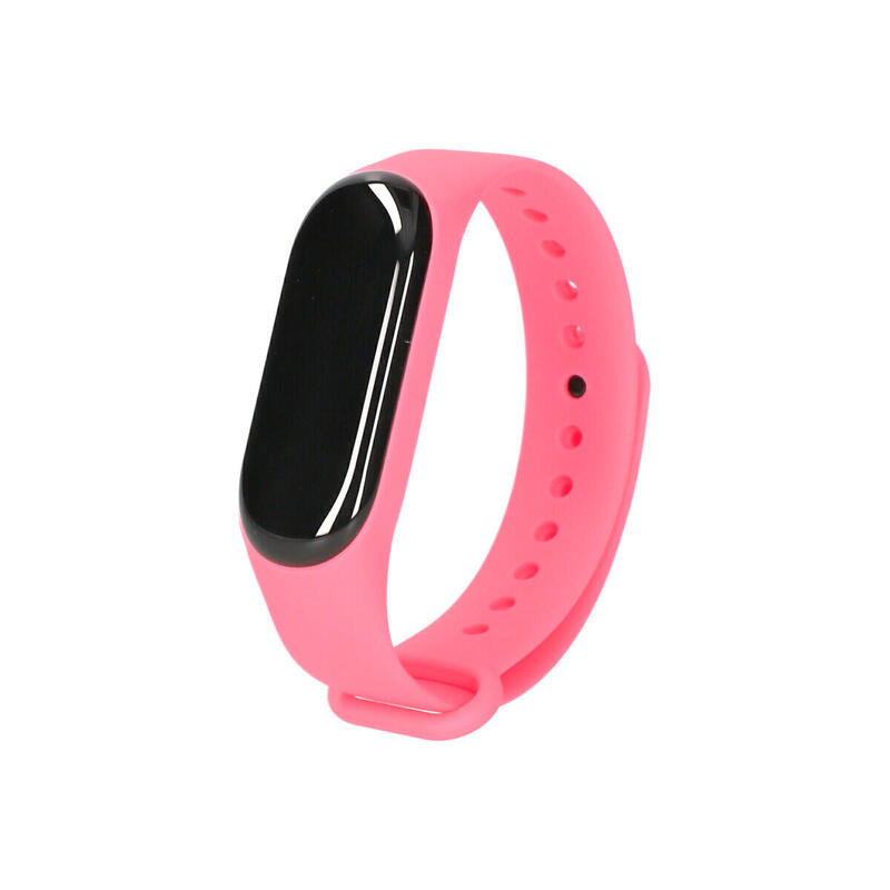 Pulsera Tpu Para Mi Band 3/4 Rosa
