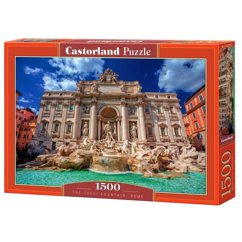 Puzzle 1500 Elementów Fontanna Di Trevi