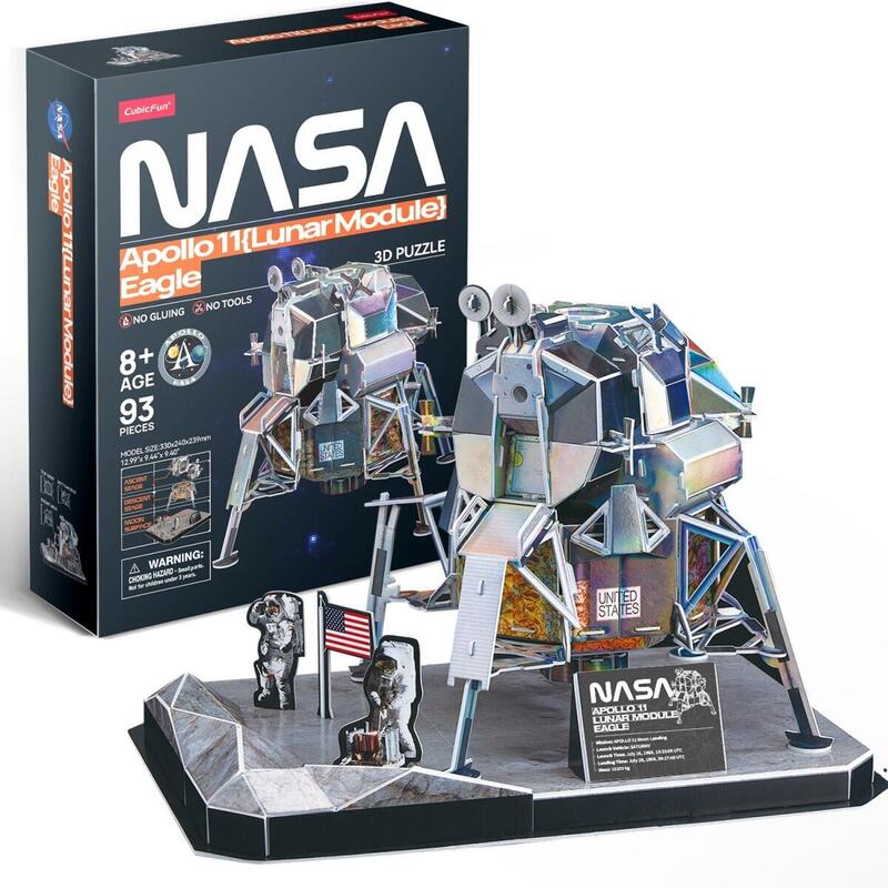 Puzzle 3d 93 Elementy Apollo 11