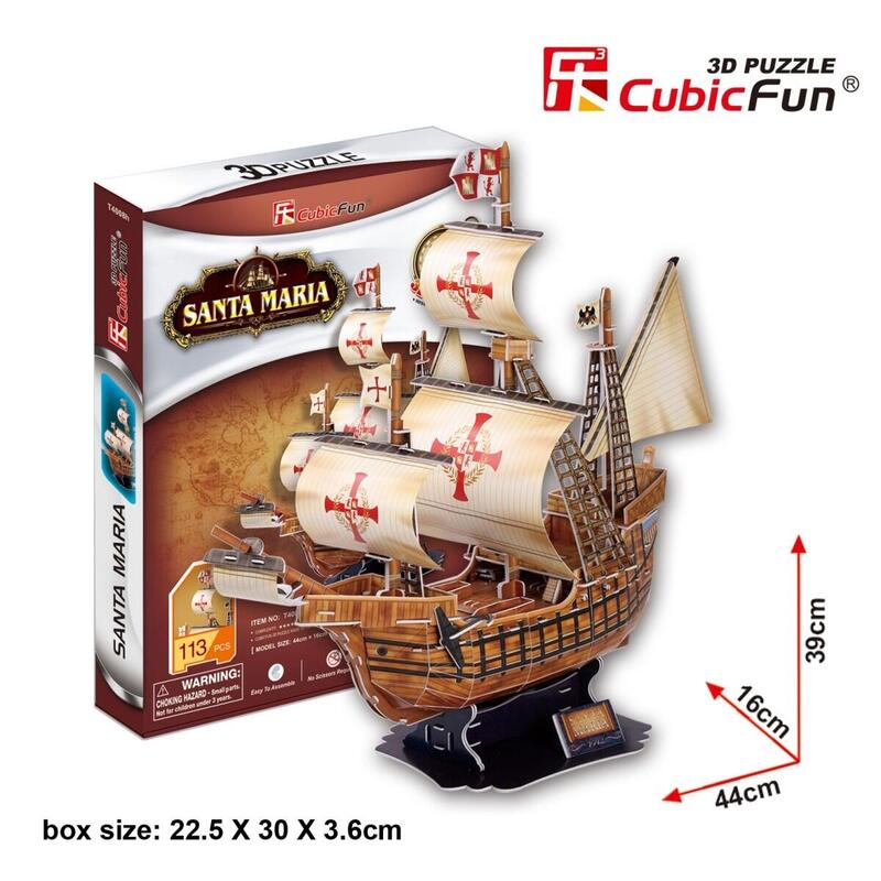 Puzzle 3d ¯Aglowiec Santa Maria