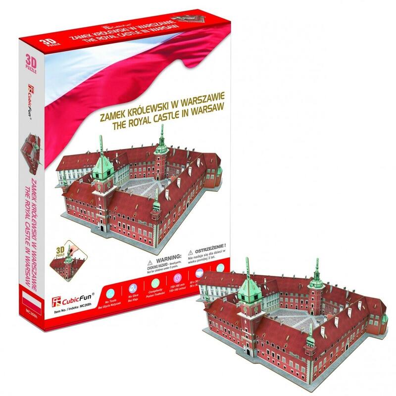 Puzzle 3d Zamek Królewski En Warszawie