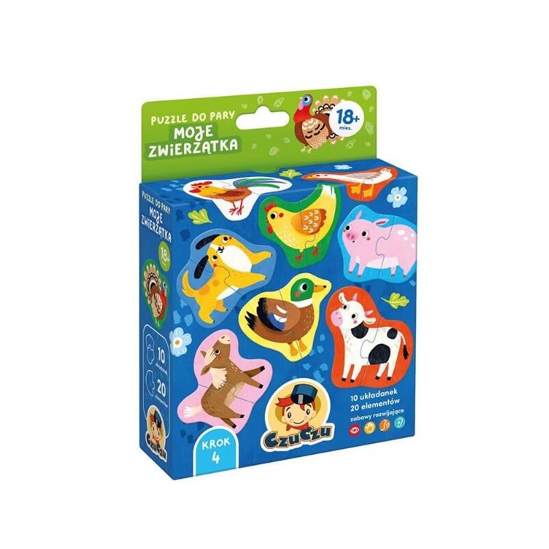 Puzzle Do Pary - Moje Zwierzatka