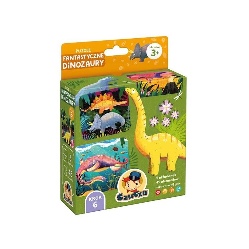 Puzzle - Fantastyczne Dinozaury