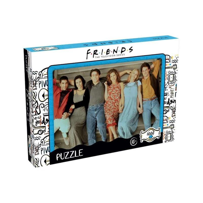 Puzzle Przyjaciele Schody 1000 Elementów