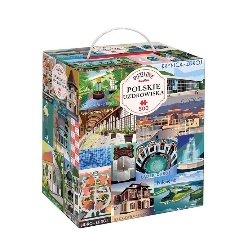 Puzzle Puzzlove Polskie Uzdrowiska 500 Elementów
