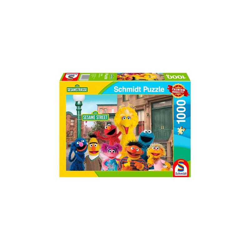 Puzzle Schmidt Spiele Barrio Sésamo Un Reencuentro Con Viejos Amigos De 1000 Piezas 57574