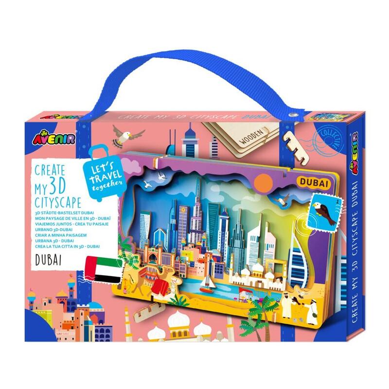 Puzzle Stwórz Pejzaz Miejski 3d - Dubaj