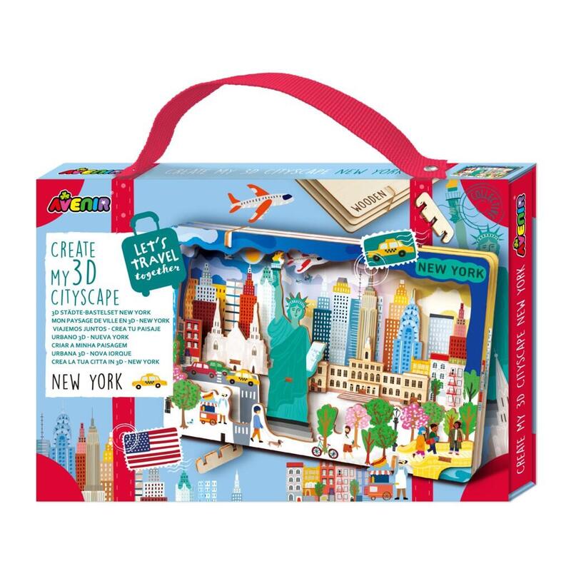 Puzzle Stwórz Pejzaz Miejski 3d - Nowy Jork
