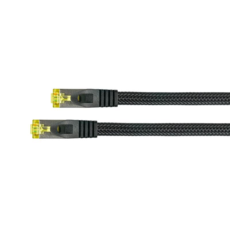 Python Cable De Red Mit Cat.7 Rohcable S Ftp Pimf Halogenfrei 2m Schwarz