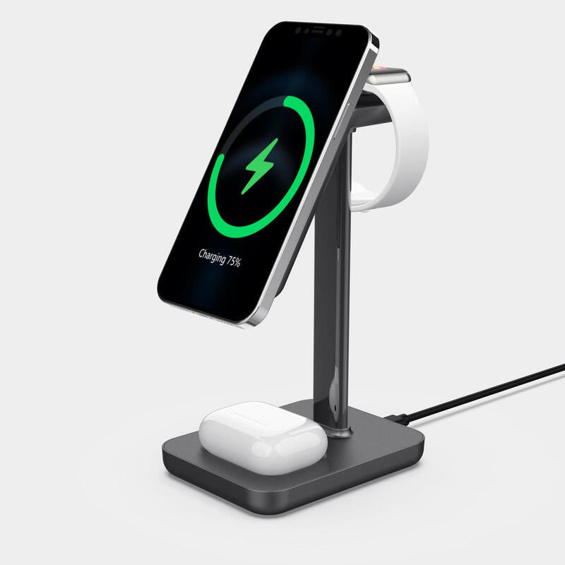 Qi2 3-In-1 Magnetic Wireless  Charger