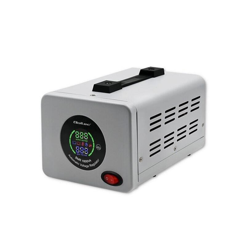 Qoltec 50728 Automatic Voltage Stabilizer Avr Pro 1000va 3 Percent