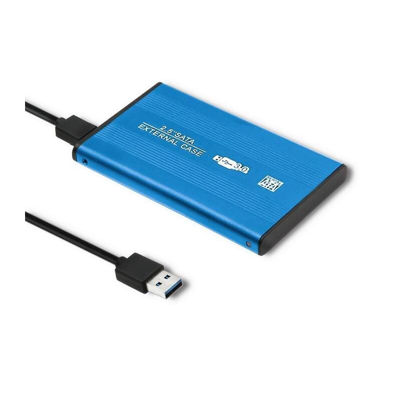 Qoltec Caja Externa Para 2.5 Sata3 Hdd / Ssd  Usb3.0  Azul