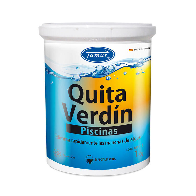 Quita Verdín Piscinas 1 Kg