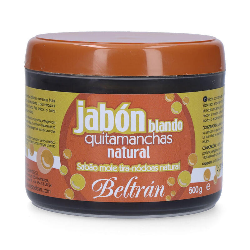 Quitamanchas Beltran Jabón Pasta Natural 500g Beltran