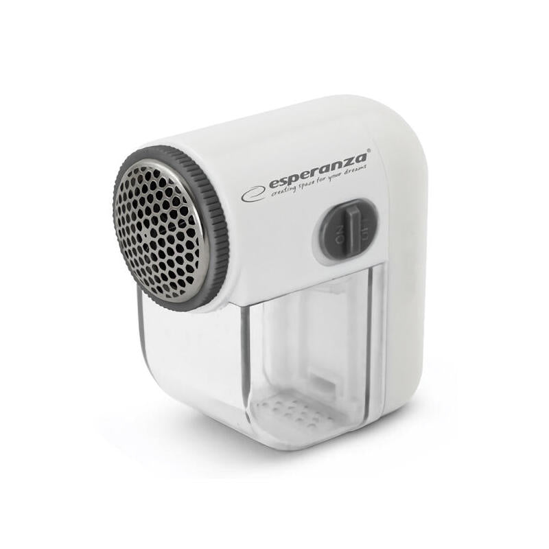 Quitapelusas Esperanza Ecs003e Cuddly - Afeitadora De Ropa - Blanco Gris