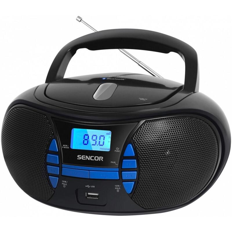 Radio Con Reproductor Cd Spt 2700 Negro Cd//Bt/Mp3/Usb/Radio Fm