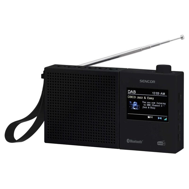 Radio Cyfrowe Dab+,Fm Rds Srd 7790b Lcd 2,4 Bluetooth Akumulator