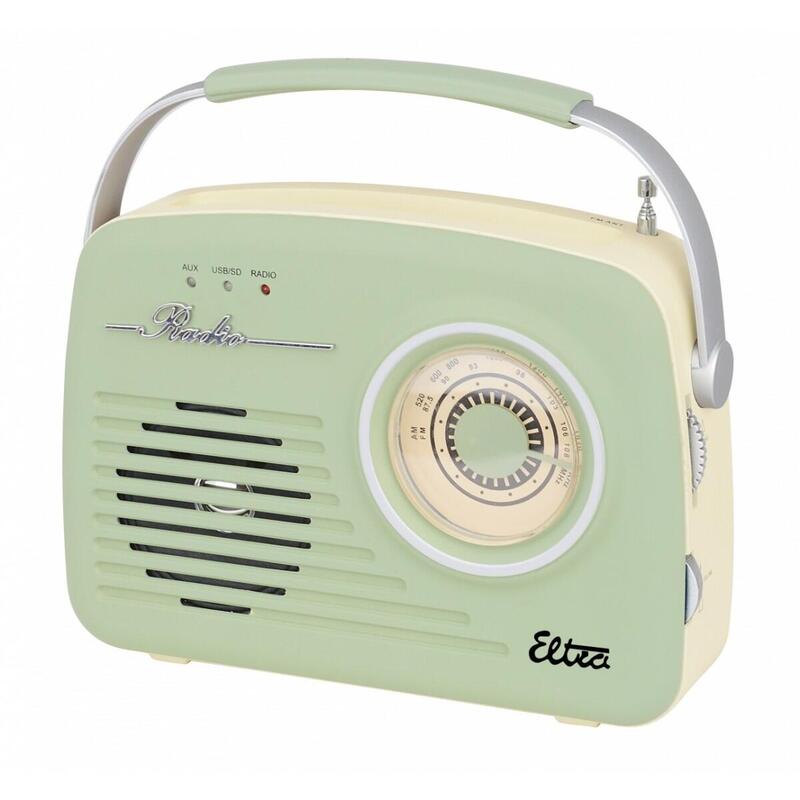 Radio Luiza Retro Sp-11 Mp3 Usb Sd Mieta