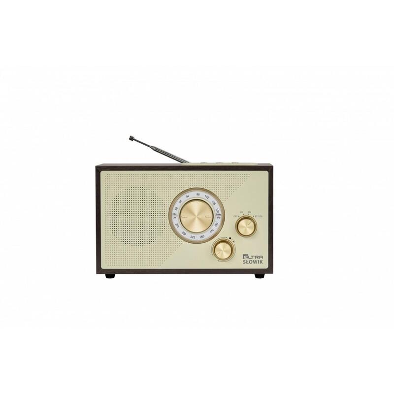 Radio Or Slowik Usb/Bt Ciemny Marrón