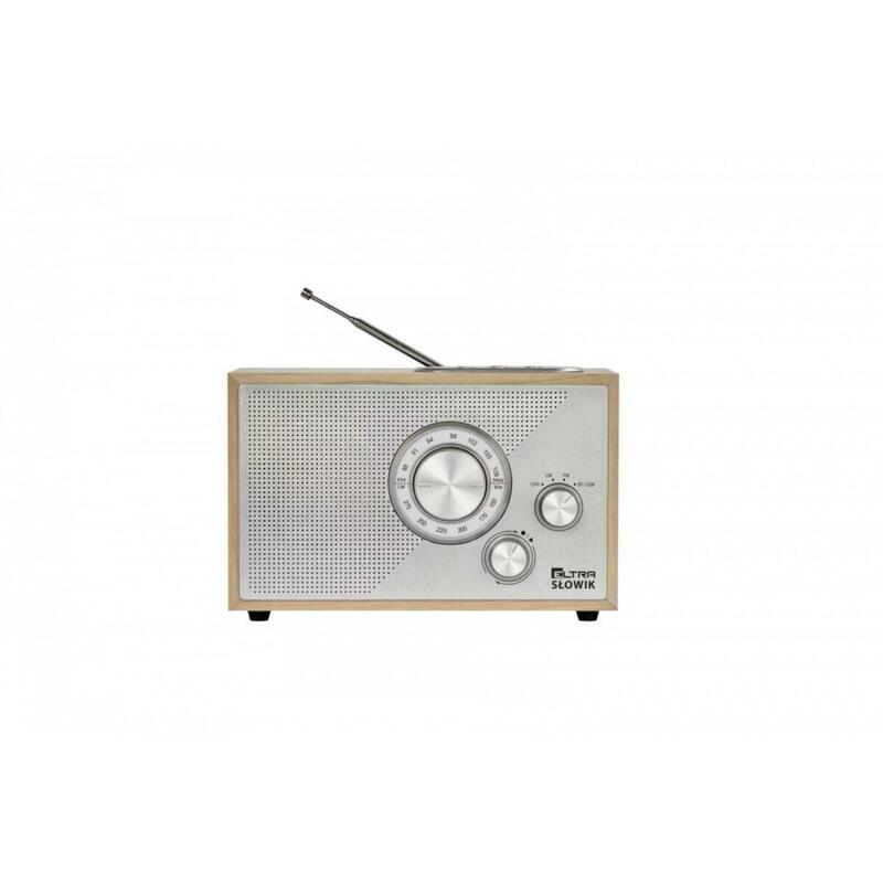 Radio Or Slowik Usb/Bt Jasny Marrón