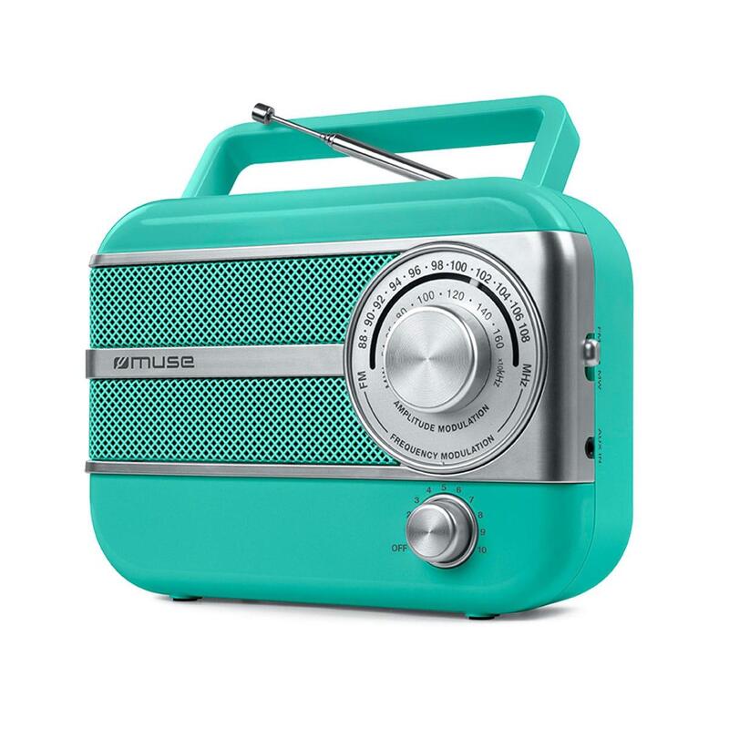 Muse M-056 Ag Green Radio Portátil
