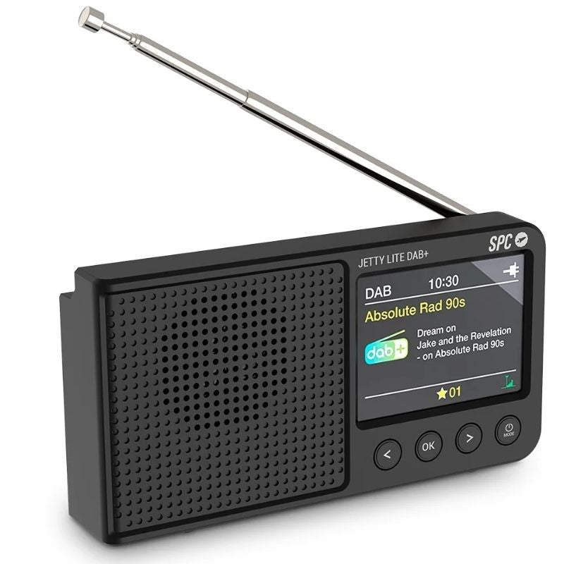 Radio Portátil Spc Jetty Lite Dab+ Negra