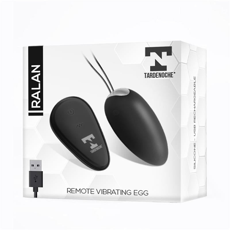 Ralan Huevo Vibrador Con Control Remoto Usb Magnético
