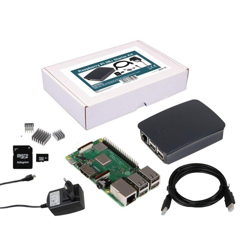 Raspberry Pi 3b+ 1gb Full Kit 1gb Gehäuse Sd-Card 32gb Zubehör
