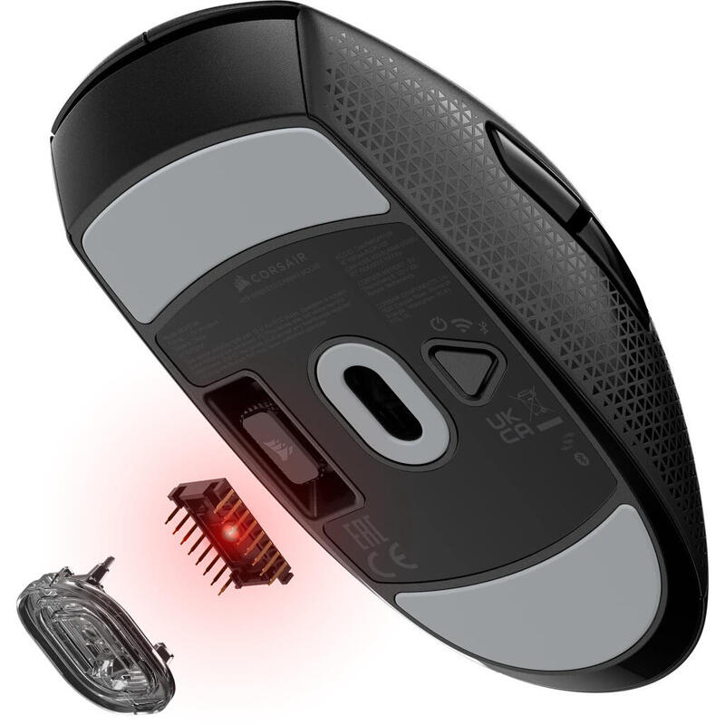 Raton Corsair M55 Ligero, Wireless, Negro Ch-931f000-Ww