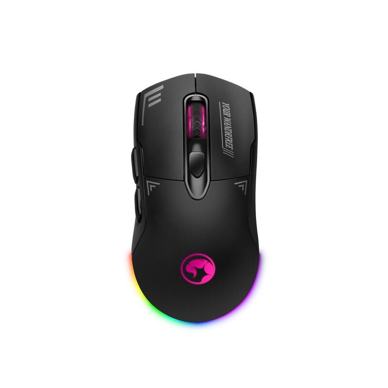 Ratón Gaming Marvo Duke 20 V2 Inalámbrica Negra 6400dpi