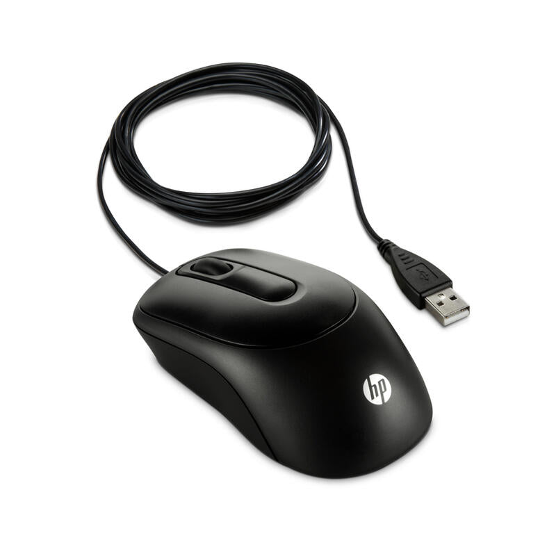 Ratón Hp X900 Óptico 1000dpi Scroll + 3 Botones Usb Negro Con Cable