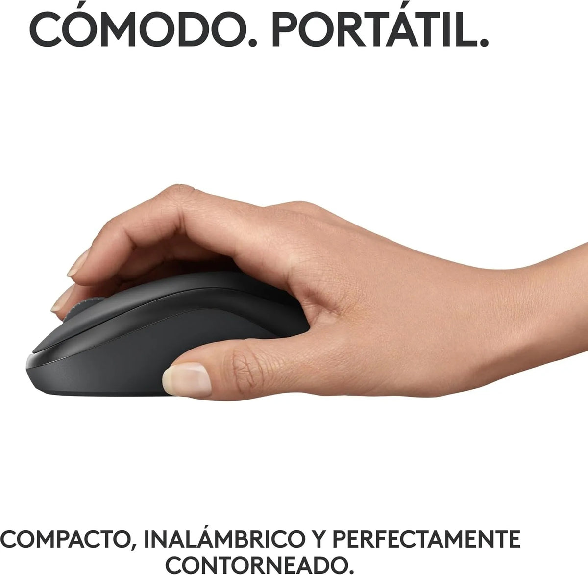 Ratón Inalámbrico Logitech M240 Silent Negro