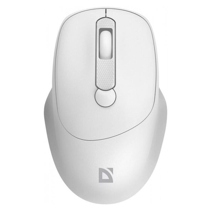 Ratón Inalámbrico Silent Click Feam Mm-296 Rf 1600 Dpi Blanca