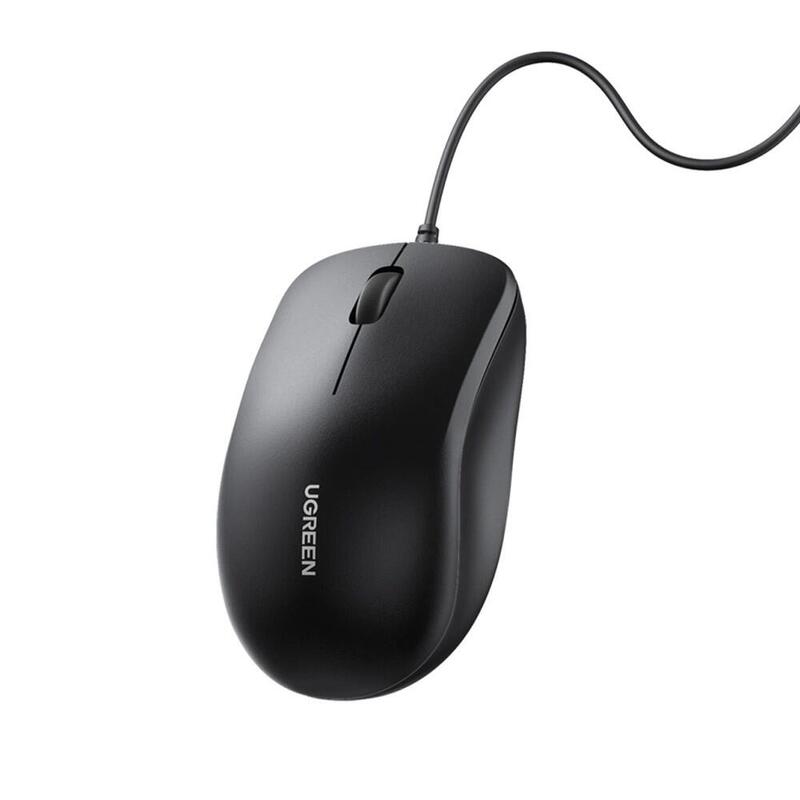 Ratón Óptico Con Cable 1200 Dpi - Negra