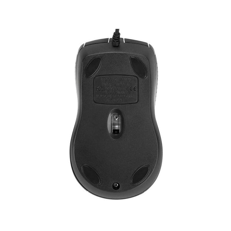 Raton Optico Targus Usb 1000dpi Antimicrobiano Negro