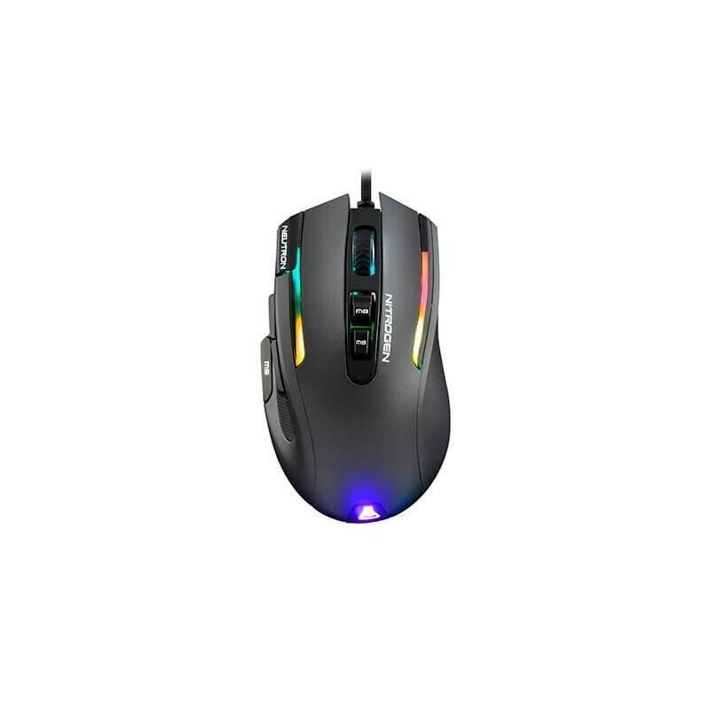Raton Optico The G-Lab Kult Nitrogen Neut Negro 6400 Dpi /Rgb Kult-Nitrogen-Neutro