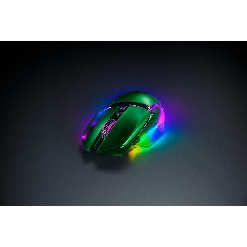Ratón Razer Basilisk V3 Pro 35k  Juego Mano Derecha Rf Wireless + Bluetooth + Usb Type-A Óptico 35000 Dpi