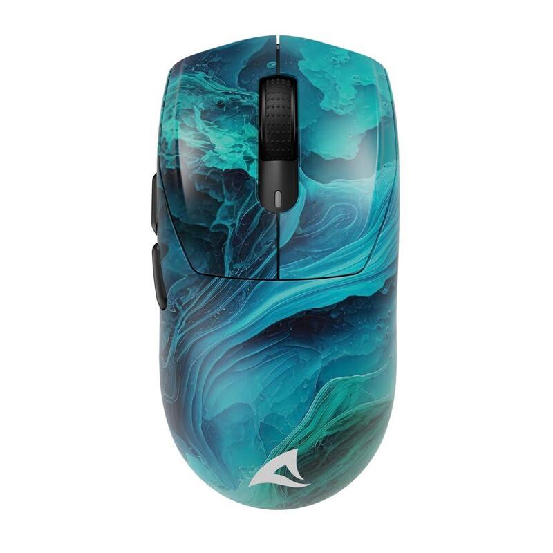 Raton Sharkoon Skiller Sgm25w Ocean   (Turquesa/Azul) 4044951044238