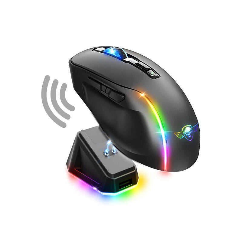 Raton Spirit Of Gamer  Inalambrico Elite M50 Negro