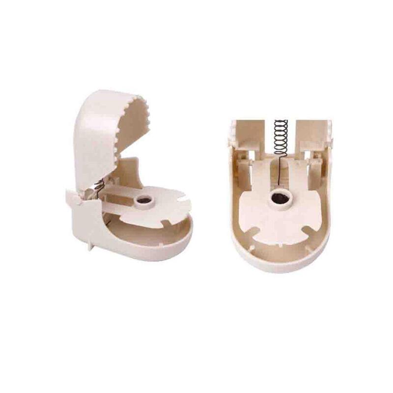 Ratonera De Plástico 5 X 9,5 X 4 Cm, Blister 2 Uds