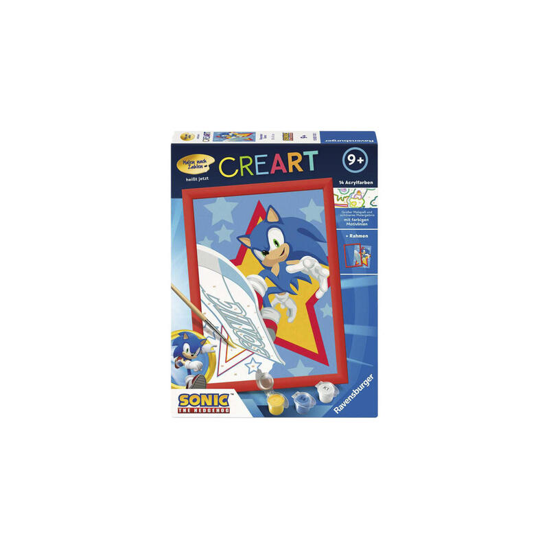 Ravensburger Creart - Raging Sonic, Pintura 12023133
