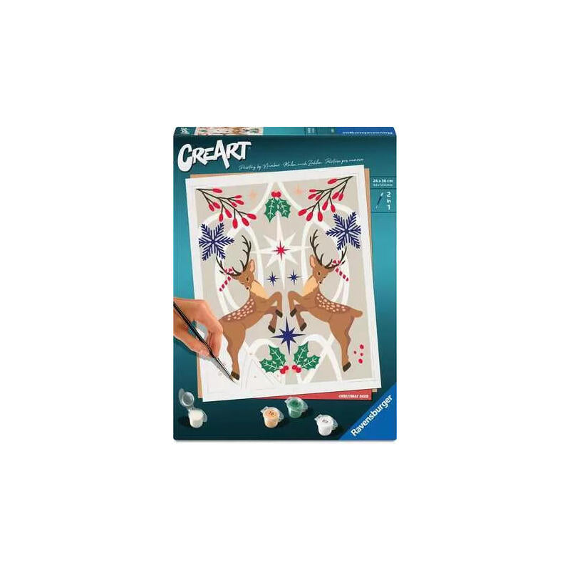 Ravensburger Rav Creart Adults Trend - Weihnachtlicher Hirsch 25895