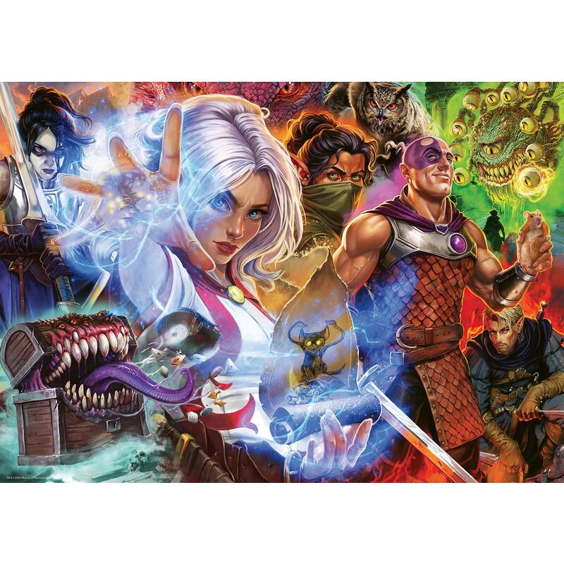 Ravensburger Puzzle D&D - Quest Accepted 1000 Piezas) 12001752