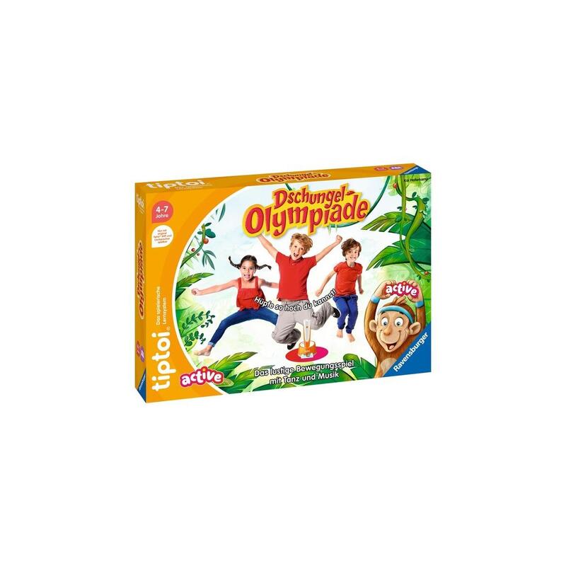 Ravensburger Tiptoi Olympiad Activa De La Jungla, Juego De Mesa 00129
