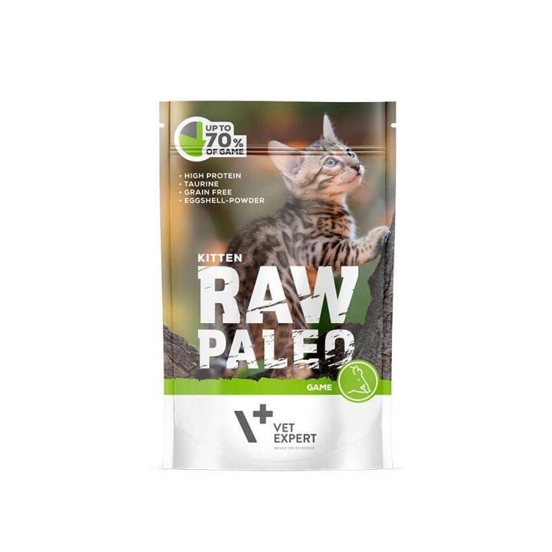 Raw Paleo Kitten Cat Venison - Comida Húmeda Para Gatitos - 100 G