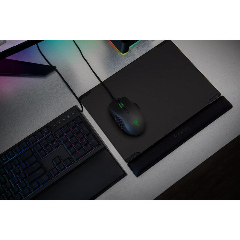 Razer  Raton Naga Trinity Gaming Negro/Verde 16000dpi/19 Botones/Iluminacion/Usb Rz01-02410100-R3m1