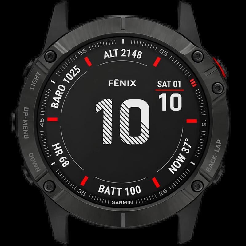 Reacondicionado Garmin Fenix 6x Pro Premium Negro 51mm - Reloj Inteligente - Estado Premium