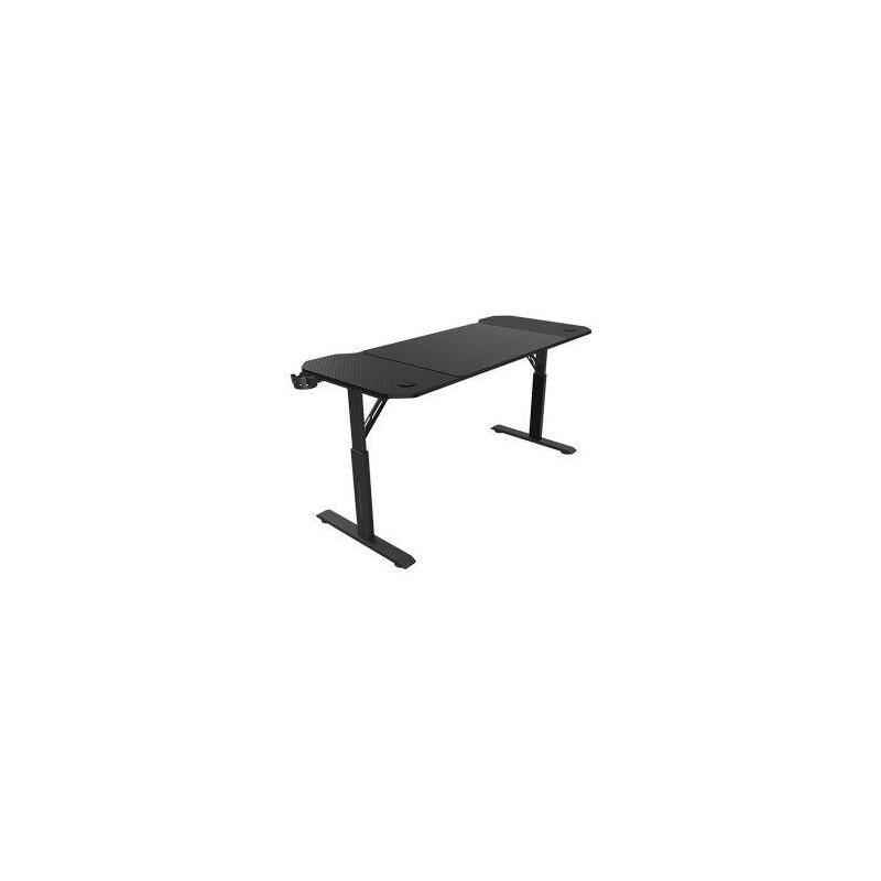Reacondicionado - (Km0) Mesa Mars Gaming Mgd Ergo 140 Regulable En Altura Tablero Negro 140x60 Chasis De Acero Alf. Xx