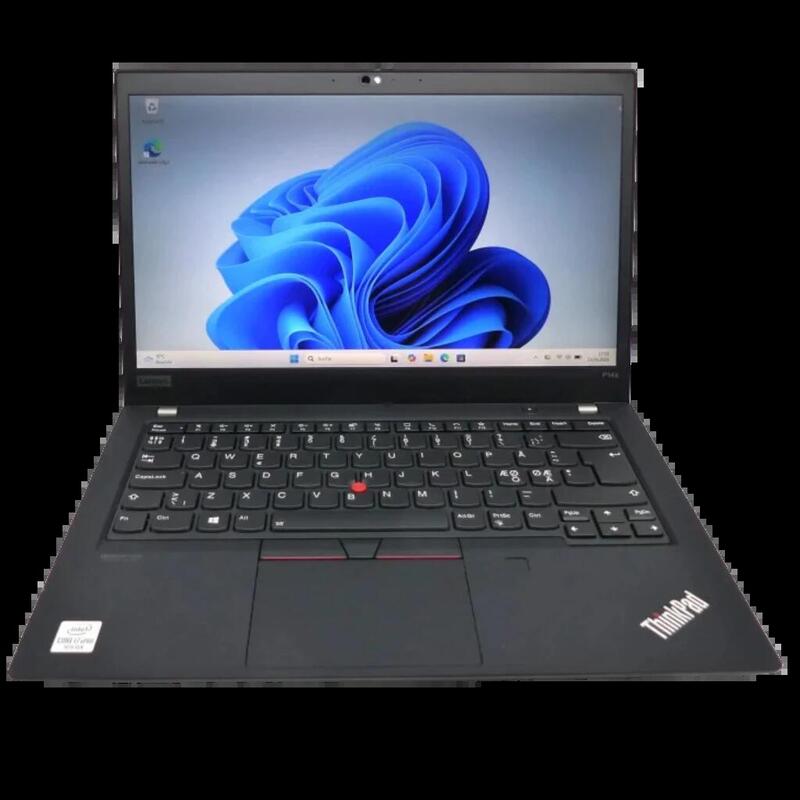 Reacondicionado Lenovo Thinkpad P14s Gen 1 14" Ryzen 7 Pro 4750u 16gb 256gb Ssd Qwertz Buen Estado